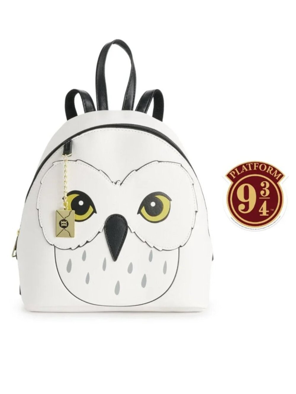 Harry Potter Mini Hedwig Backpack with Platform 9 3/4 Gadget Sticker Decal